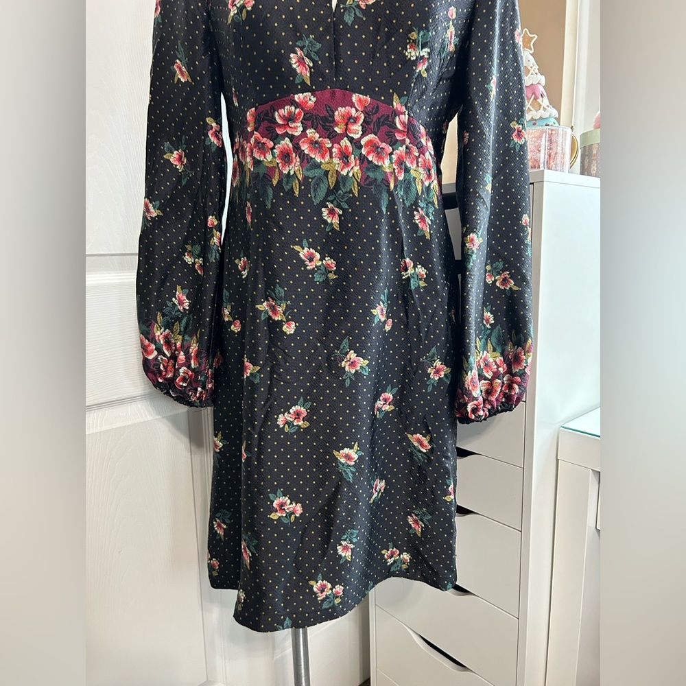 Nanette Lepore Floral and Polka Dot Dress - Picture 4 of 9